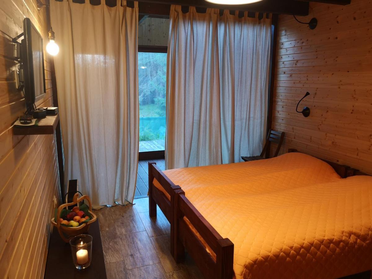 Pinus Villas Lodge With Private Jacuzzi & Phyto-Sauna Retreat Zheleznitsa エクステリア 写真