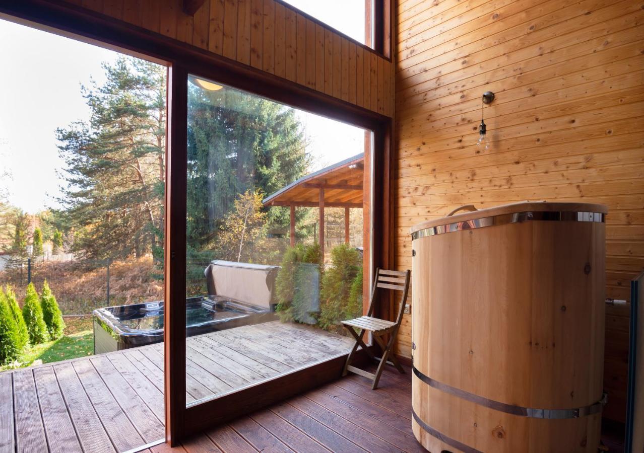 Pinus Villas Lodge With Private Jacuzzi & Phyto-Sauna Retreat Zheleznitsa エクステリア 写真
