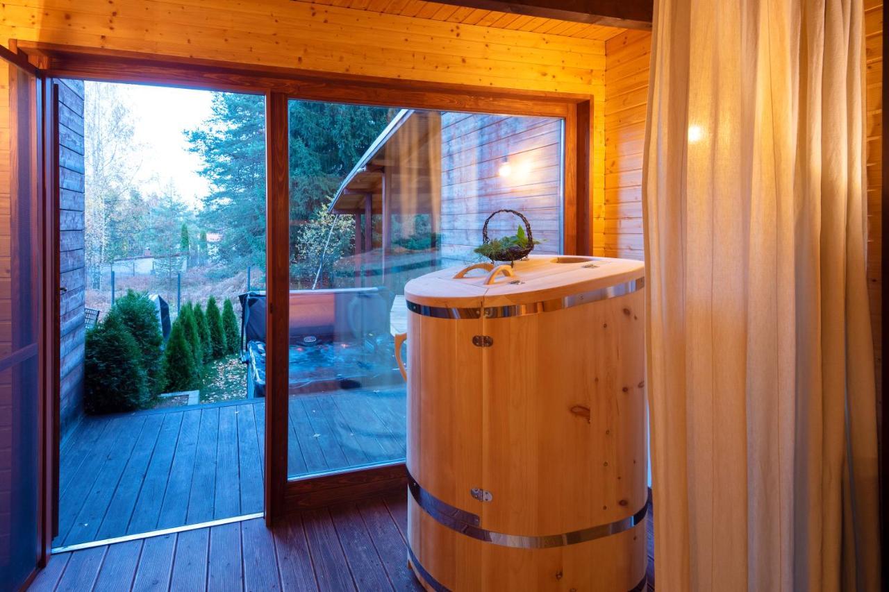 Pinus Villas Lodge With Private Jacuzzi & Phyto-Sauna Retreat Zheleznitsa エクステリア 写真