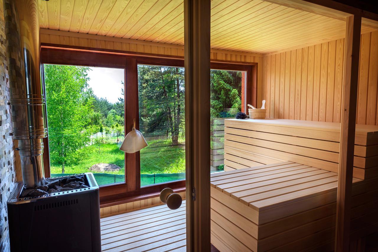 Pinus Villas Lodge With Private Jacuzzi & Phyto-Sauna Retreat Zheleznitsa エクステリア 写真